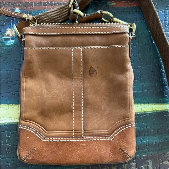 Coach Brown Crossbody - Picture 5 of 9